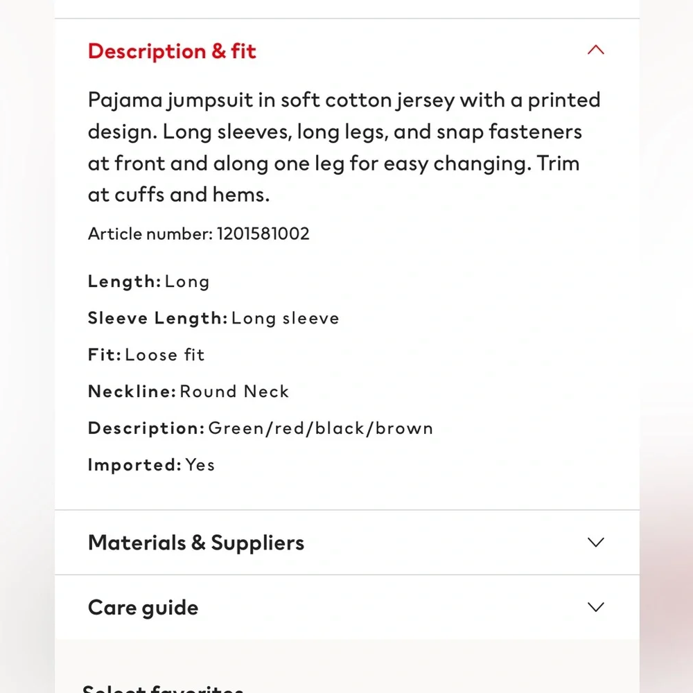 Elf pajamas - Picture 3 of 4